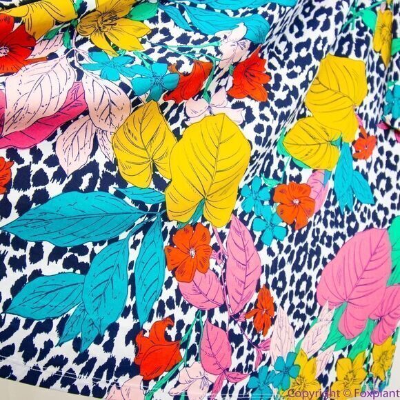 NEW Leota Wild Tropics‎ Justine Sleeveless Faux Wrap Dress, 2X - Picture 10 of 16